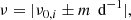 $$ \begin{aligned} \nu = |\nu _{0,i} \pm m \, \text{ d}^{-1}| , \end{aligned} $$