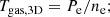 $$ \begin{aligned} T_{\rm gas, 3D} = P_{\rm e} / n_{\rm e}; \end{aligned} $$