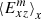 $ {\langle E_{xz}^m\rangle}_{x} $