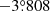 $ -3{{\overset{\circ}{.}}}808 $