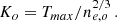 $$ \begin{aligned} K_{o} = T_{max}/n_{e,o}^{2/3} \, . \end{aligned} $$