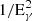 $ \mathrm{1/E_\gamma^2} $