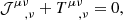 $$ \begin{aligned} \mathcal{J} ^{\mu \nu }_{\;\;\;\;,\nu }+T^{\mu \nu }_{\;\;\;\;,\nu }=0, \end{aligned} $$