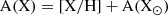$$ \begin{aligned} \mathrm{A(X)} = \mathrm{[X/H]} + \mathrm{A}(\mathrm{X}_\odot ) \end{aligned} $$