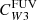 $ C_{W3}^{\mathrm{FUV}} $