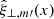 $ \hat{\xi}_{\perp,m{\prime}}(x) $