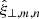 $ \hat{\xi}_{\perp,m,n} $