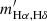 $ m^\prime_{\mathrm{H\alpha,H\delta}} $