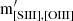 $ \rm m^\prime_{\mathrm{[SIII] ,[OIII] }} $