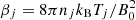 $ \beta_j = 8 \pi n_j k_{\rm B} T_j / B_0^2 $