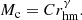 $$ \begin{aligned} M_{\rm c} = C r_{\rm hm}^\gamma . \end{aligned} $$
