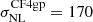 $ \sigma_{\mathrm{NL}}^{\mathrm{CF4gp}} =170 $