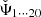 $ \check\Psi_{1\cdots 20} $