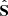 $ \hat{\mathbf{S}} $