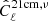 $ \hat{C}_{\ell}^{\mathrm{21cm,\nu}} $