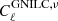 $ C_{\ell}^{\mathrm{GNILC,\nu}} $