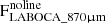 $ \rm{F}_{LABOCA\_870\upmu{\rm m}}^{noline} $
