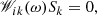 $$ \begin{aligned} \fancyscript {W}_{ik}(\omega ) S_k = 0, \end{aligned} $$