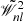 $ \tilde{\mathscr{W}}_{nl}^2 $