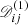 $ \mathscr{D}_{ij}^{(1)} $