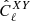 $ \hat{C}^{XY}_\ell $