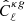 $ \hat{C}^{\kappa g}_{\ell} $
