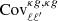 $ {{\rm Cov}^{\kappa g, \kappa g}_{\ell \ell^{\prime}}} $