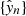 $ \{\hat{\mathit{y}}_n\} $