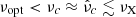 $ \nu_{\mathrm{opt}} < \nu_c\approx \hat{\nu}_c\lesssim \nu_{\mathrm{X}} $