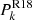 $ P_k^{\mathrm{R18}} $