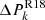 $ \Delta P_k^{\mathrm{R18}} $