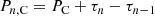 $$ \begin{aligned} P_{n,\mathrm{C}} = P_{\mathrm{C} } + \tau _n - \tau _{n-1} \end{aligned} $$