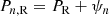 $$ \begin{aligned} P_{n,\mathrm{R}} = P_{\rm R} + \psi _n \end{aligned} $$