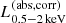 $ {L_{0.5{-}2\,{\rm keV}}^{\rm (abs,corr)}} $