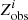 $ Z^i_{\text{obs}} $