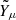 $ \tilde{Y}_\mu $