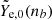 $ \tilde{Y}_{\mathrm{e},0}(n_b) $