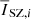 $ \overline{I}_{\mathrm{SZ},i} $