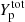 $ Y_{\mathrm{p}}^{\mathrm{tot}} $