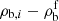 $ \rho_{\mathrm{b},i} - \rho_{\mathrm{b}}^{\mathrm{f}} $