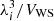 $ \lambda_i^3/V_{\rm WS} $