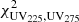 $ \chi_{\rm UV_{\rm 225},UV_{\rm 275}}^2 $
