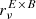 $ r_\nu^{E\times B} $