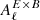 $ A^{E\times B}_\ell $