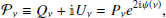 $$ \begin{aligned} \mathcal{P} _\nu \equiv Q_\nu + \mathbb{i} U_\nu = P_\nu e^{2 \mathbb{i} \psi (\nu )}, \end{aligned} $$