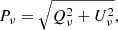 $$ \begin{aligned} P_\nu = \sqrt{Q_\nu ^2 + U_\nu ^2}, \end{aligned} $$