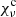 $ \chi_\nu^{\rm c} $