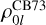 $\rho _{0l}^{{\rm{CB}}73}$