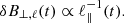 $$ \begin{aligned}&\delta B_{\perp , \ell }(t) \propto \ell _{\parallel }^{-1}(t). \end{aligned} $$