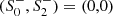 $ (S_0^-,S_2^-) = (0,0) $